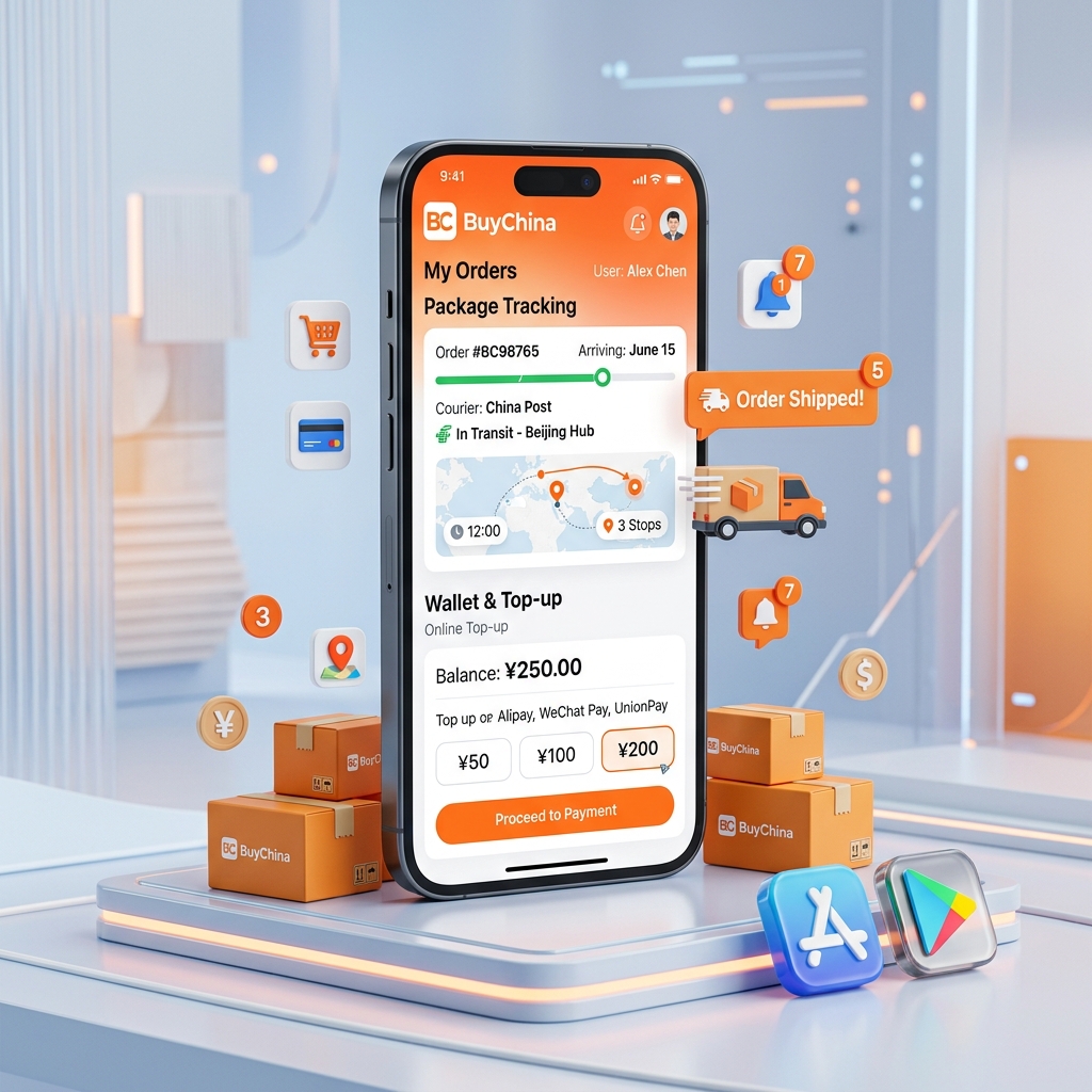 Мобильное приложение BuyChina